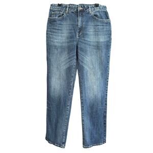 Mens Flag & Anthem Portland Relaxed Denim jeans -size 35x34 FA17DN032